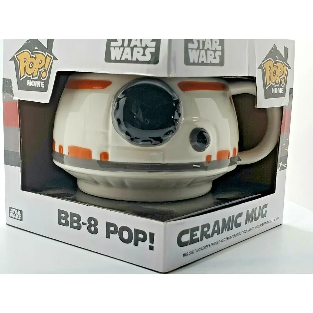 Star Wars BB-8 Ceramic Cup Mug~ Funko Pop! Disney Home~ New in Box